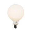 Ampoule LED E27 dimmable 3 niveaux, verre opale G125, 4W, 450lm, 3000K