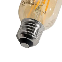 Ampoule LED E27 dimmable dorée T45 4W 300 lm 2200K