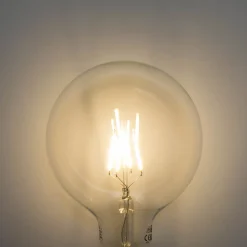 Ampoule LED E27 dimmable G125 5W 450lm 3000K