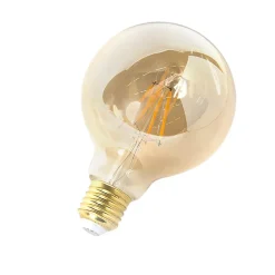Ampoule LED E27 dimmable G95 Goldline 5W 360lm 2200K