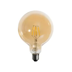 Ampoule LED E27 dimmable or 5W 450lm 3000K dorée G125