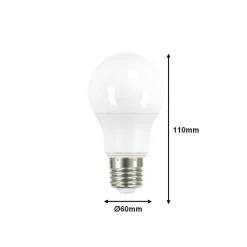 Ampoule LED E27 Dimmable 11W A60 - Blanc Chaud 2300K - 3500K - SILAMP
