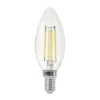 Ampoule LED E14 Filament 4W C35 Dimmable - Blanc Chaud 2300K - 3500K - SILAMP