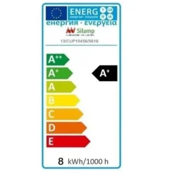Ampoule LED E27 Filament 8W A60 - Blanc Chaud 2300k - 3500k - SILUMEN