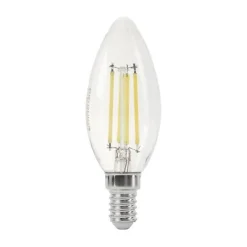 Ampoule LED E14 Filament 6W C35 Bougie - Blanc Neutre 4000K - 5500K