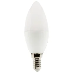 Ampoule LED E14 flamme 5,2W - Blanc chaud - 470lm 2700K - Zenitech