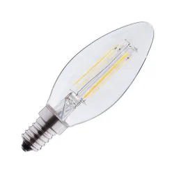 Ampoule LED E14 Flamme 4,5W Blanc chaud Dimmable 470lm