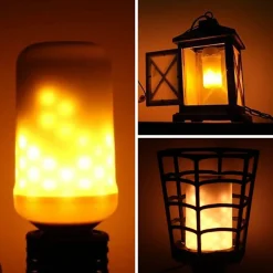 Ampoule LED E27 Flamme 5W 220V - SILAMP