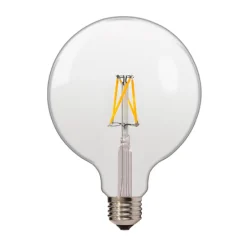 Ampoule LED E27 G125 6.5W Filament - Blanc Neutre 4000K - 5500K - SILAMP
