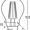 Ampoule LED E27 806lm blanc chaud 7W Osram