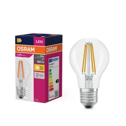 Ampoule LED E27 806lm blanc chaud 7W Osram