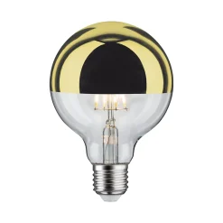 Ampoule LED E27 600lm blanc chaud 6,5W doré Paulmann