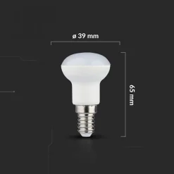 Ampoule LED E14 Réflecteur R39 4W - Blanc Froid 6000K - 8000K - SILAMP