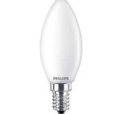 Ampoule LED E14 (SES) B35 FR 806lm 6.5W = 60W IP20 blanc chaud Philips