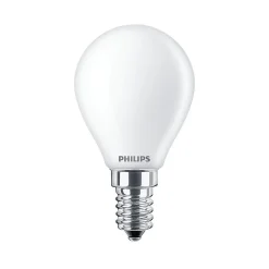 Ampoule LED E14 (SES) P45 FR 806lm 6.5W = 60W IP20 blanc chaud Philips