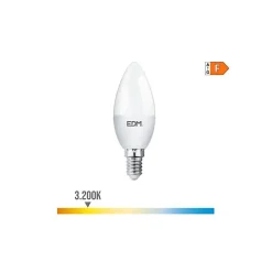 Ampoule LED E14 7W Bougie équi