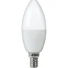 Ampoule LED E14 4.8W C37 - Blanc Chaud 2300K - 3500K - SILAMP