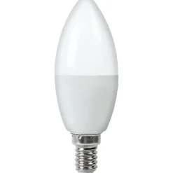 Ampoule LED E14 4.8W C37 - Blanc Chaud 2300K - 3500K - SILAMP