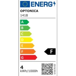 Ampoule LED E14 4W Filament Dimmable G45 - Blanc Chaud 2300K - 3500K - SILAMP