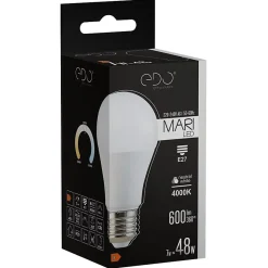 Ampoule LED E27 7W 4000K blanc neutre 600 lm EDO777585 MARI EDO