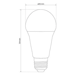Ampoule LED E27 17W 4000K blanc neutre 1700 lm EDO777504 MARI EDO