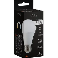 Ampoule LED E27 11W 4000K blanc neutre 1055 lm avec détecteur de mouvement et de crépuscule MARI EDO