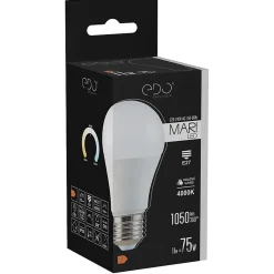 Ampoule LED E27 11W 4000K blanc neutre 1050 lm EDO777498 MARI EDO
