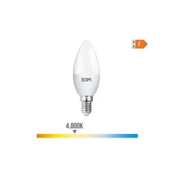 Ampoule LED E14 7W équivalent à 48W - Blanc Naturel 4000K