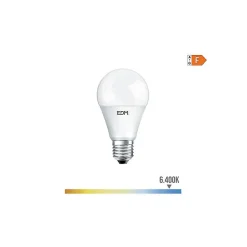 Ampoule LED E27 10W Ronde A60 équivalent à 60W - Blanc du Jour 6400K