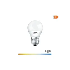 Ampoule LED E27 7W Ronde équiv