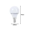 Ampoule LED E14 5.5W 220V G45 - Blanc Chaud 2300K - 3500K - SILAMP