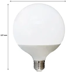 Ampoule LED E27 12W 220V G95 - Blanc Froid 6000K - 8000K Silumen