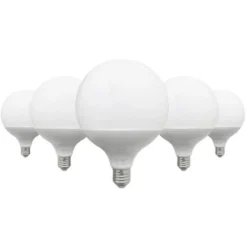 Ampoule LED E27 18W 220V G95 300 degrés (Pack de 5) - Blanc Froid 6000K - 8000K - SILAMP