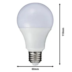 Ampoule LED E27 5W 220V RGB - SILUMEN - Multicolore - Standard