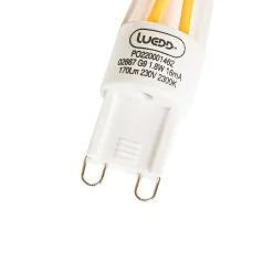 Ampoule LED filament G9 1,8W 170lm 2300K