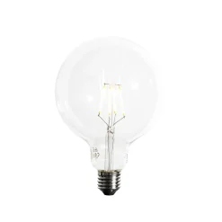 Ampoule LED filament spirale E27 dimmable G125 5W 450lm 2200K