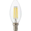 Ampoule LED flamme à filament 4W (Eq. 32W) E14 4200K