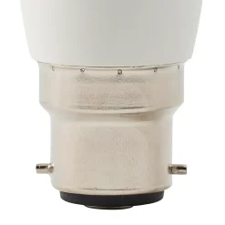 Ampoule LED flamme B22 470lm 4.2W = 40W Ø3.5cm Diall blanc chaud
