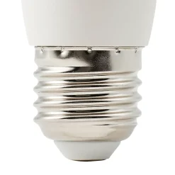 Ampoule LED flamme E27 470lm 4.2W = 40W Ø3.5cm Diall blanc chaud