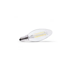Ampoule LED Flamme E14 4W 470lm 300 35mmx96mm - Blanc Naturel 4000K