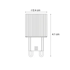 Ampoule LED G9 dimmable 3 niveaux 3W 300lm 2700K