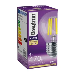Ampoule LED G45 E27 4W 3000K 470 lm