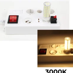 Ampoule LED G9 Tubulaire 6W 3000K Lumière Chaude 220240V AC Efficacité et Durabilité