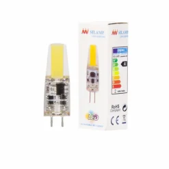 Ampoule LED G4 2W 12V COB 360 degrés - Blanc Neutre 4000K - 5500K - SILAMP