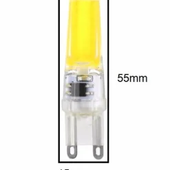 Ampoule LED G9 3W 220V COB 360 degrés - Blanc Neutre 4000K - 5500K - SILAMP