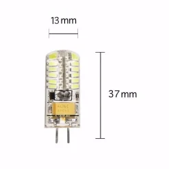 Ampoule LED G4 3W 12V SMD2835 24LED 360 - SILUMEN - Blanc Chaud 2300k - 3500k