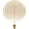 Ampoule LED Globe ambrée - filament torsadé E27 D30 cm - Atmosphera
