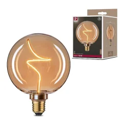 Ampoule LED globe doré E27 250lm blanc extra chaud 4W Paulmann