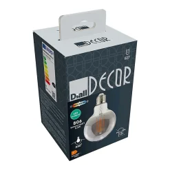 Ampoule LED globe E27 806lm 8.5W = 60W Ø9.5cm Diall blanc neutre