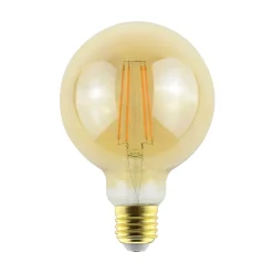 Ampoule LED globe E27 806lm 8.5W = 60W Ø9.5cm Diall blanc chaud
